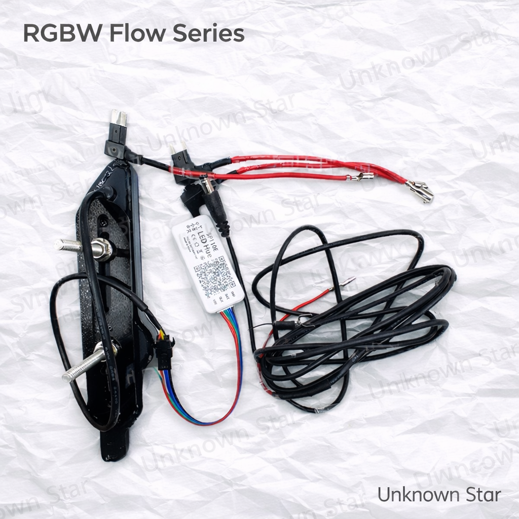 R/T RGB Flow Series LED Badge Emblem Logo