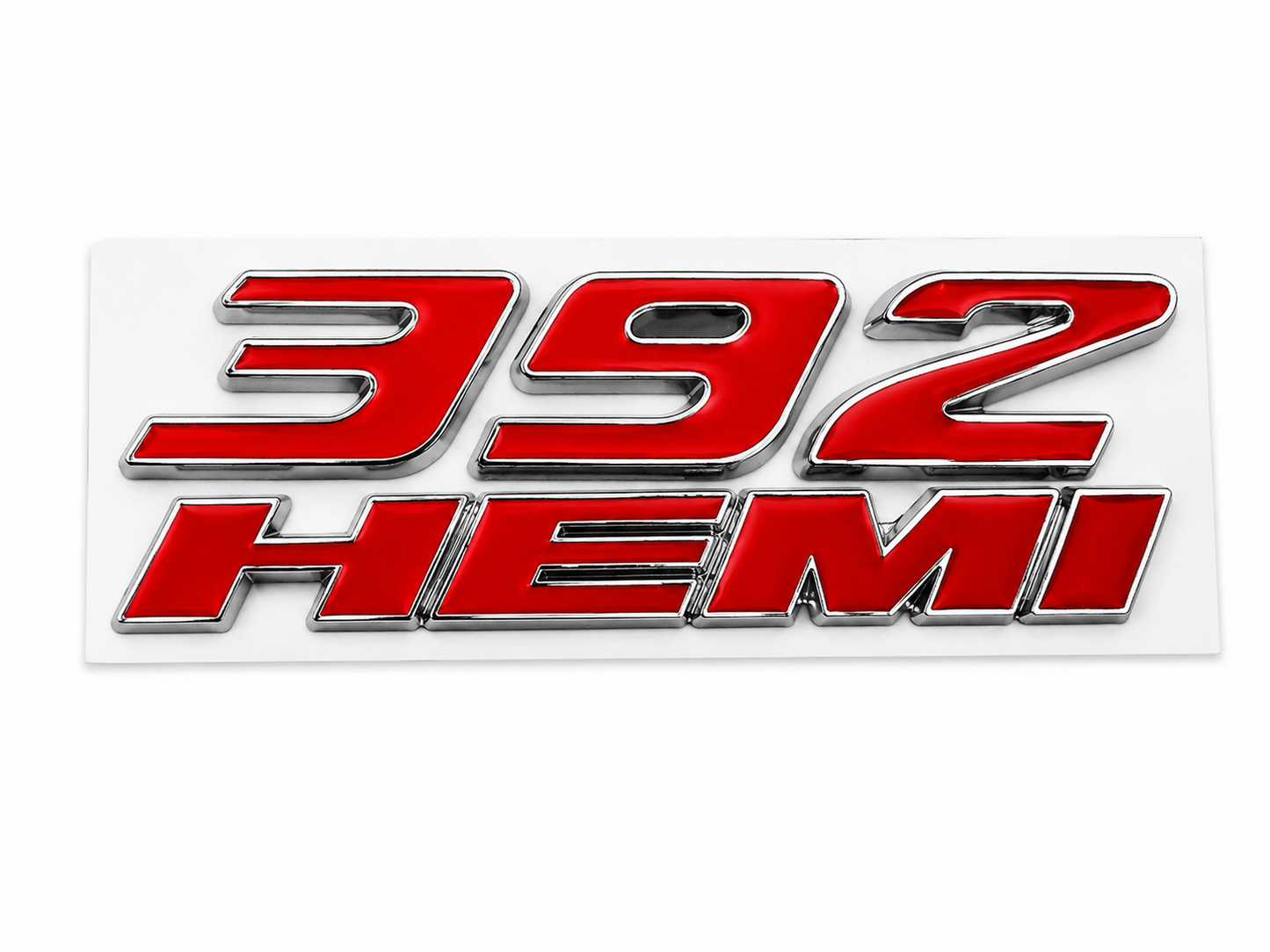 392 HEMI Fender Emblems (Pair) – Red