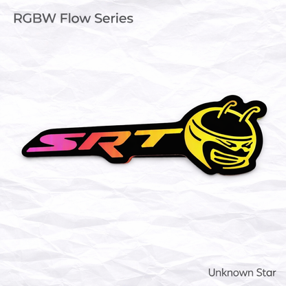 SRT ScatPack RGB Flow Series LED Badge Emblem Logo