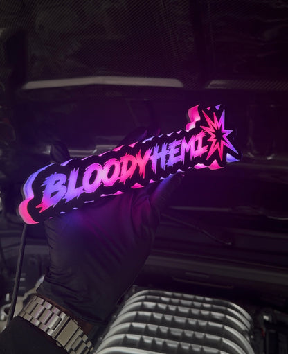 Custom RGB LED Car Emblem Deposit | Personalized Illuminated Badge
