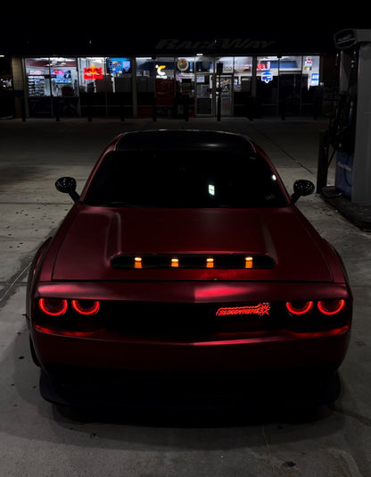 Custom RGB LED Car Emblem Deposit | Personalized Illuminated Badge