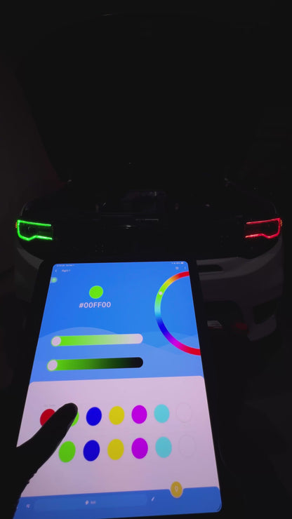 JEEP GRAND CHEROKEE RGB APP-CONTROLLED FUNCTIONAL HEADLIGHTS (2014–2022)